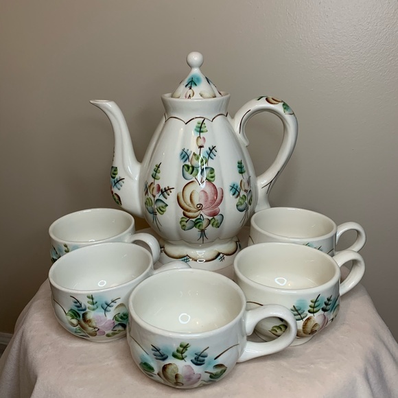 ceramic tea party set